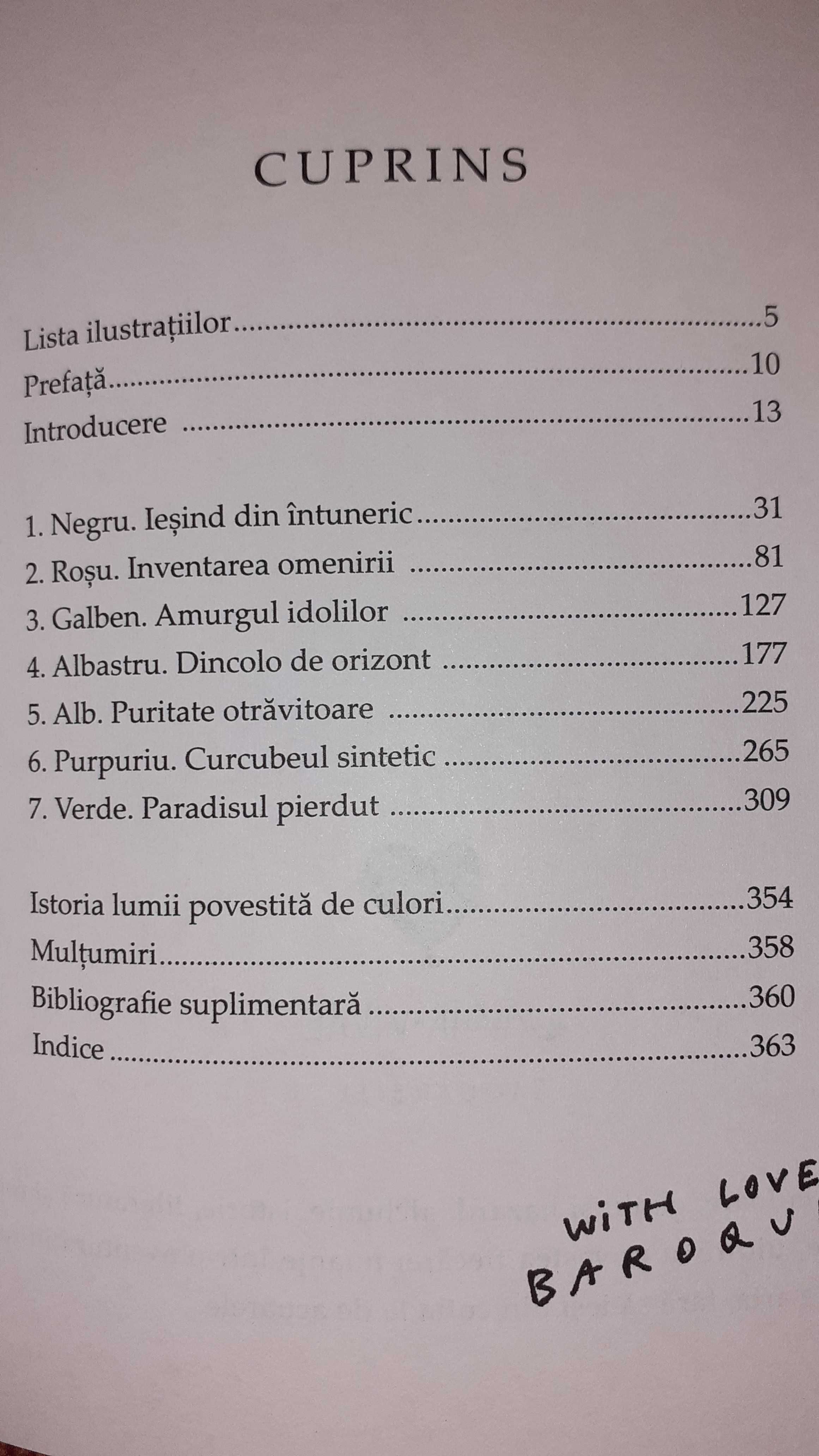 Istoria culturală a lumii povestită de culori - James Fox - carte nouă