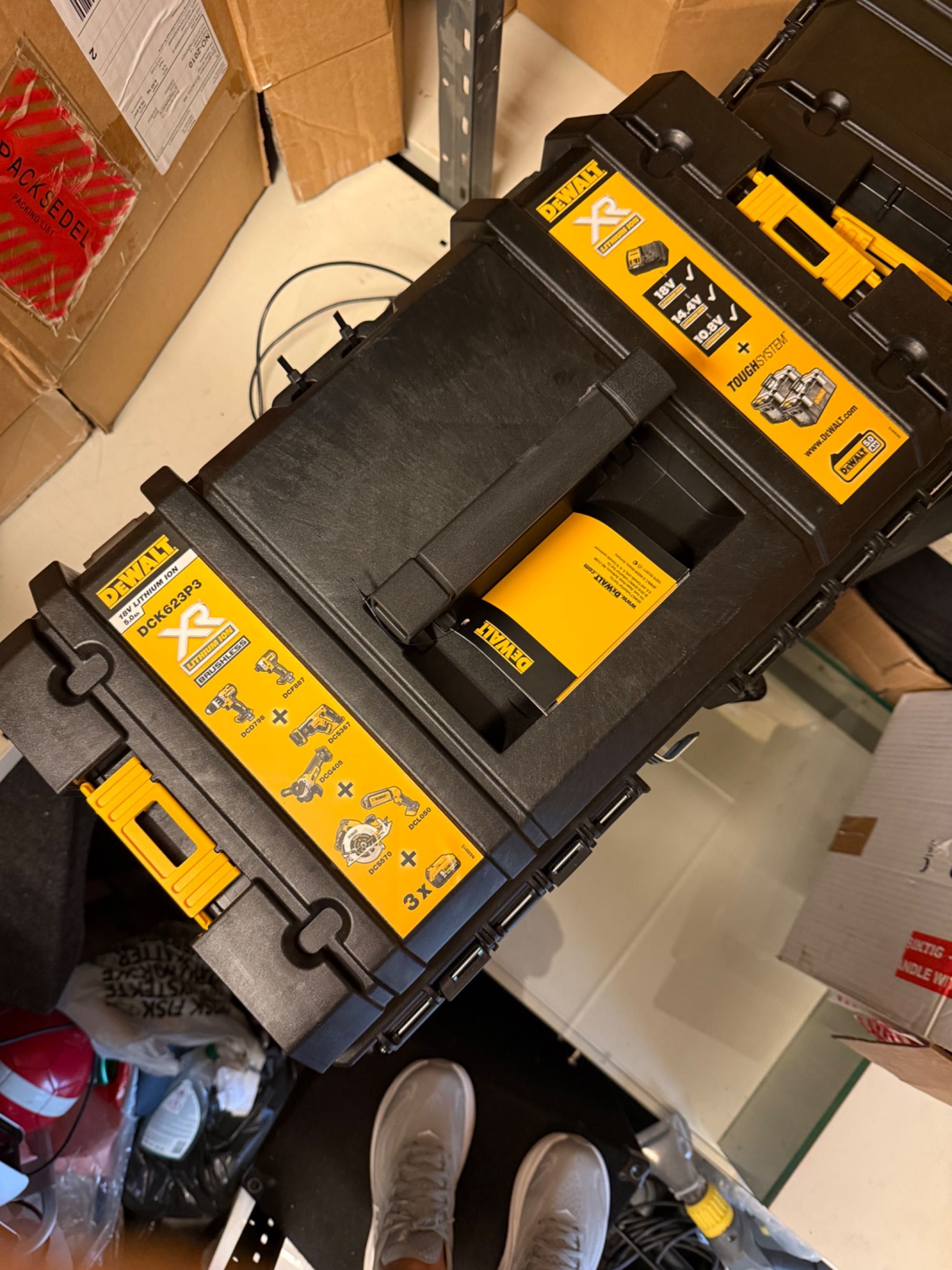 Dewalt set 6 scule