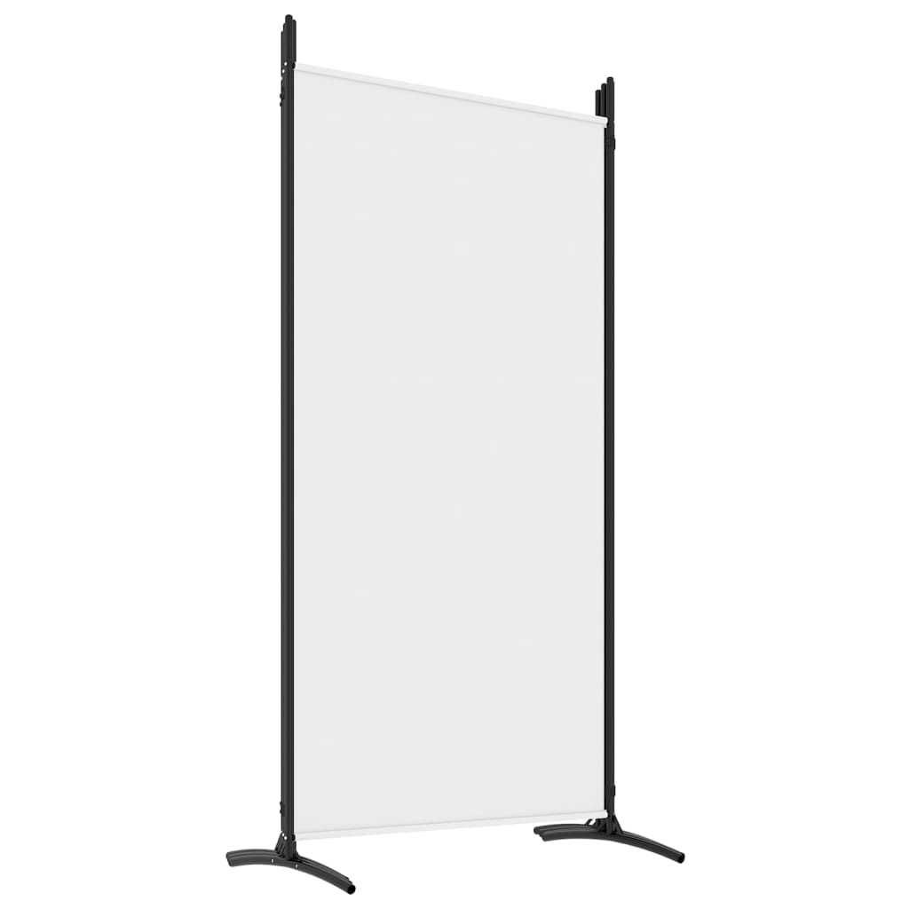Paravan de cameră/Separator de cameră cu 6 panouri 520×180 cm Alb
