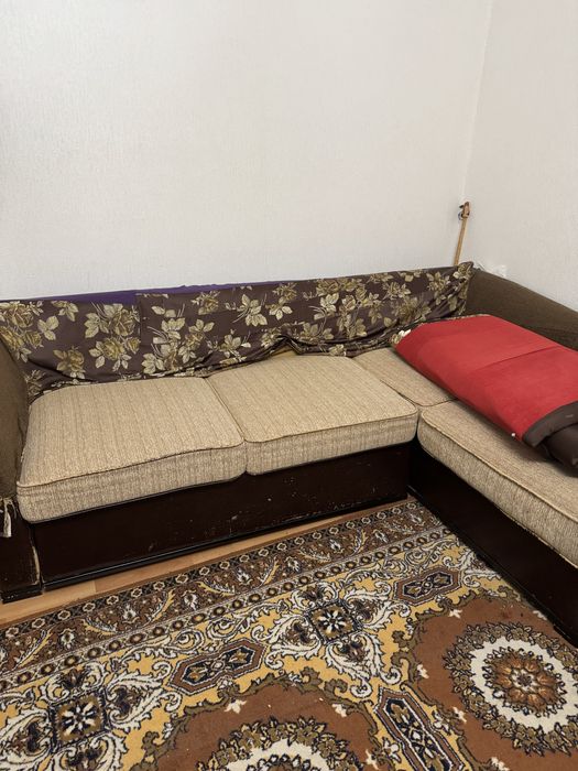 Продам диван с креслом  б/ у, дешево