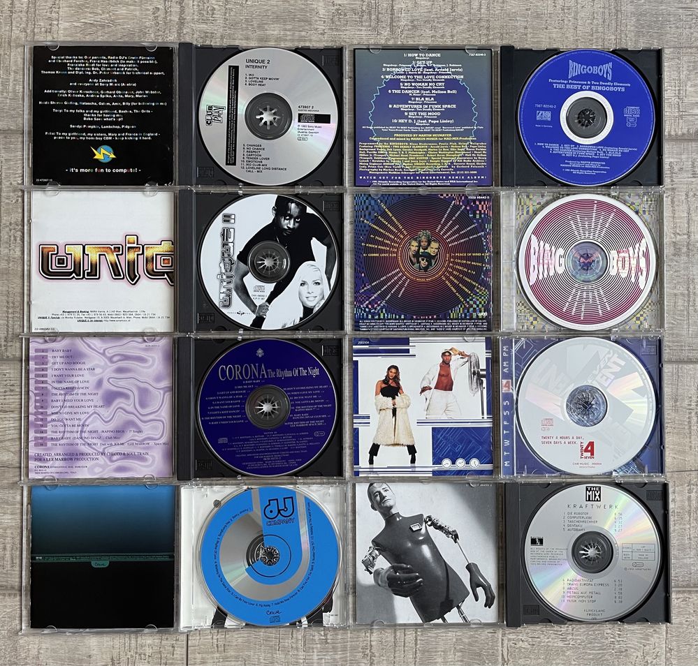 Cd-uri muzica Eurodance anii 90 -  lot 2