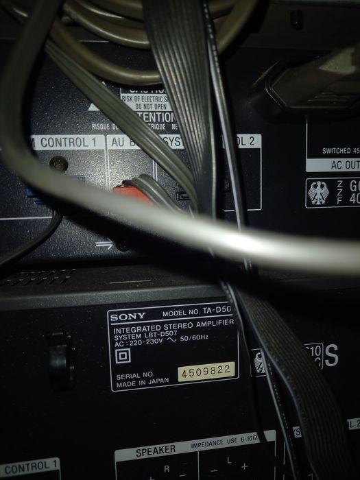 SONY TA-D50  дек система