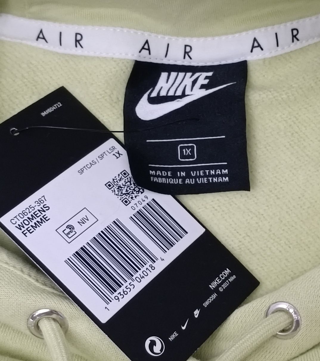 Nike AIR Sportswear Fleece Hoodie оригинално горнище XL Найк суичър