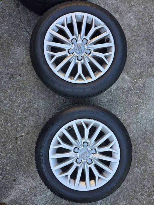 Джанти с гуми 16" 5x112 Audi A3 Dunlop Winter Sport 5 205/55/16