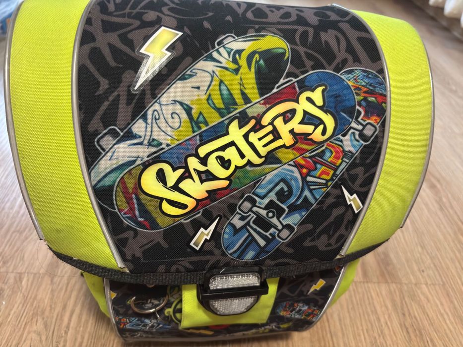 Ергономична ученическа раница Erich Krause,тип кутия