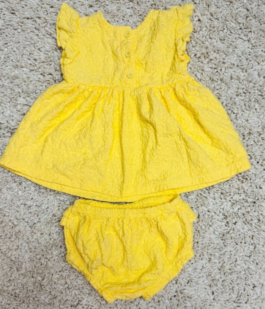 Set Rochie și  chilotel, 6-9 luni, 68 cm