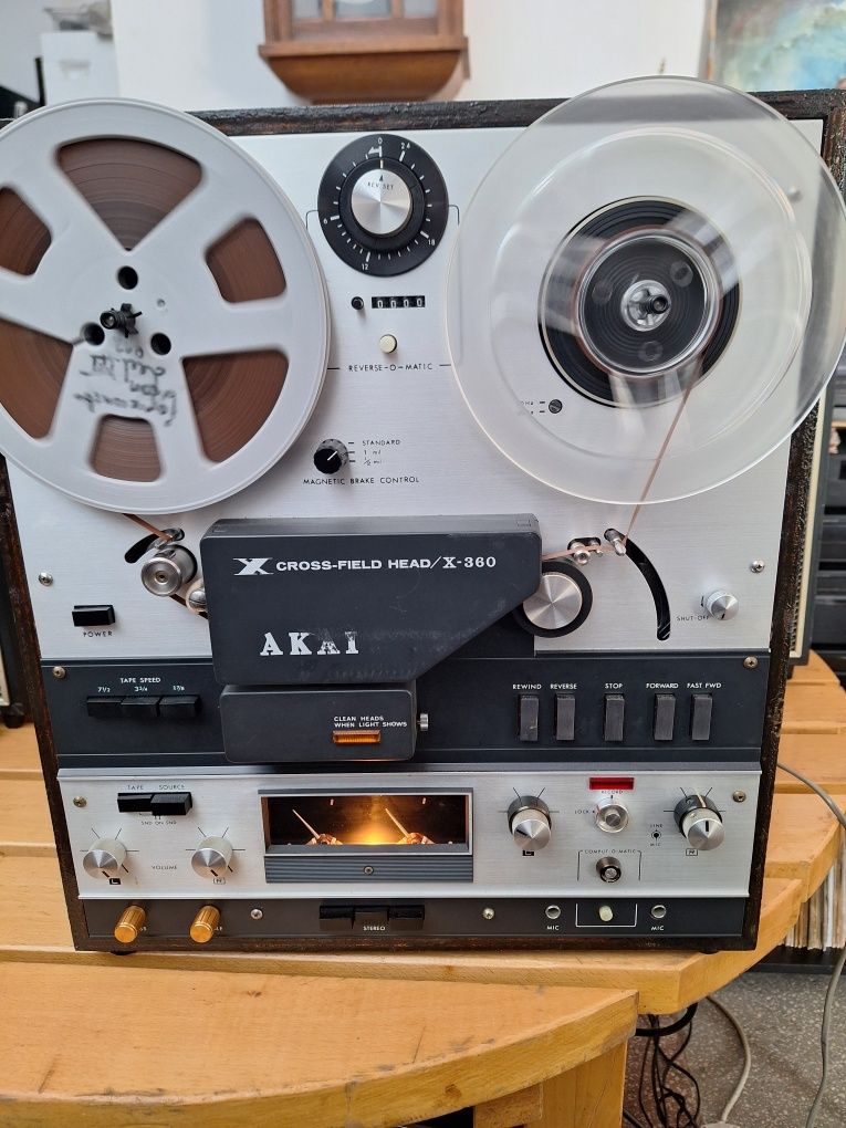 Magnetofon Akai X360D,vintage.