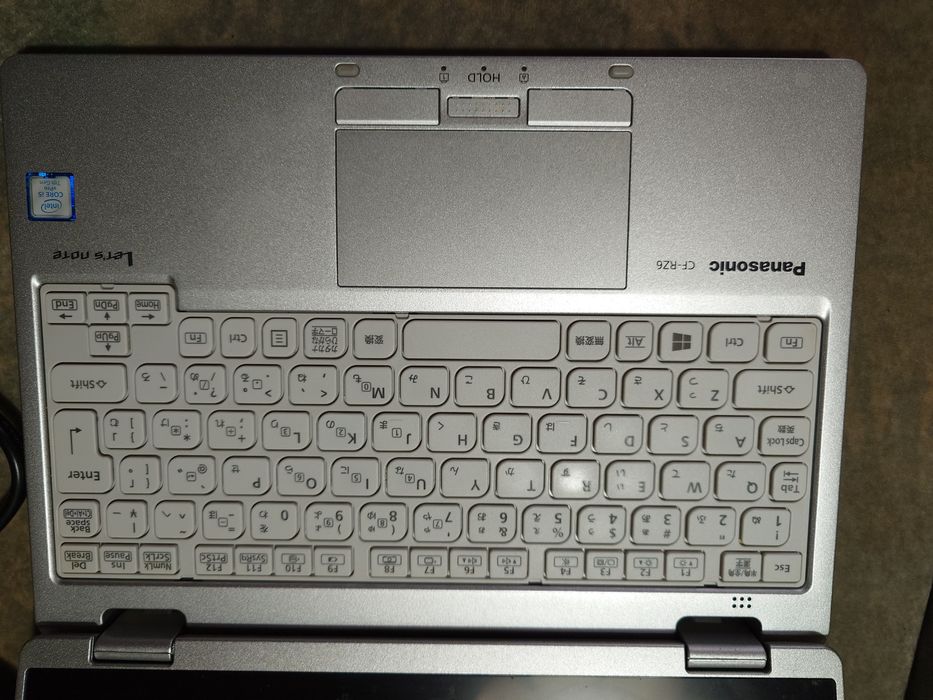 Laptop Panasonic RZ6 I5 7Y57 diagnoze auto touch 8gb ram ssd 128