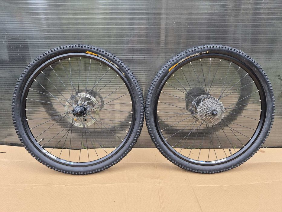 Roti MTB Rigida Snyper, 26inch, disc, caseta Shimano 9 pinioane