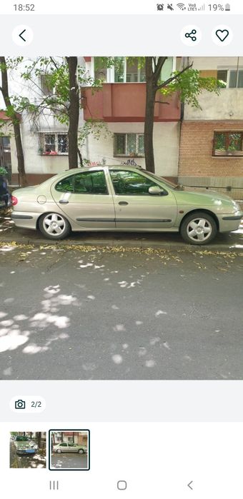 Vand Reault Megane 2002