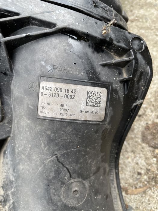 Furtun admisie 2.2 3.0 v6 euro 5 6 Mercedes e c s w212 w221