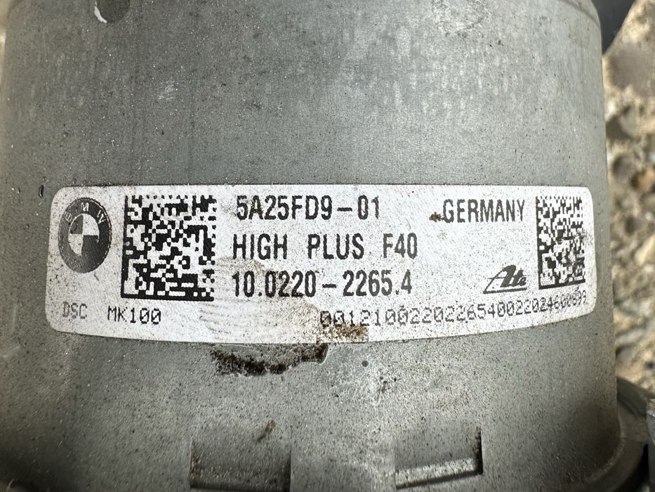 Pompa ABS / DSC BMW Seria 1 F40, Seria 2 F44 : 5A25FE0 / 5A25FD9