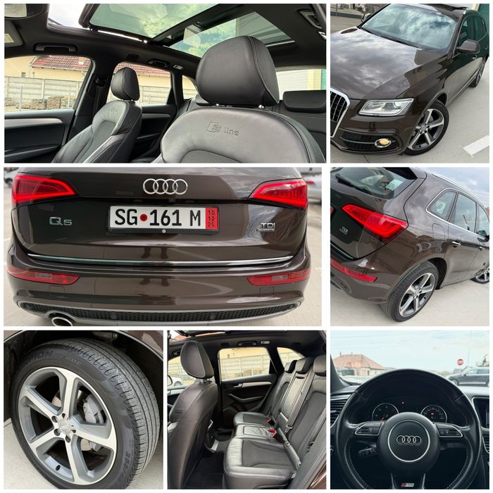 Audi Q5 2.0TDI•190cp•2017•3xS-Line•Distronic