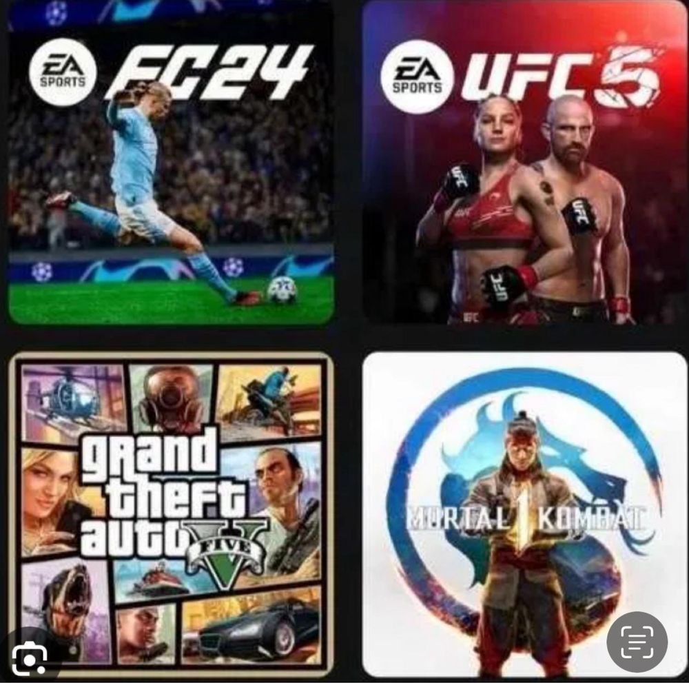 FC 24, UFC 5 PS5, PS4 na dom