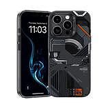 Кейс benks etui magnetic mecha series за iphone 16 pro - черен