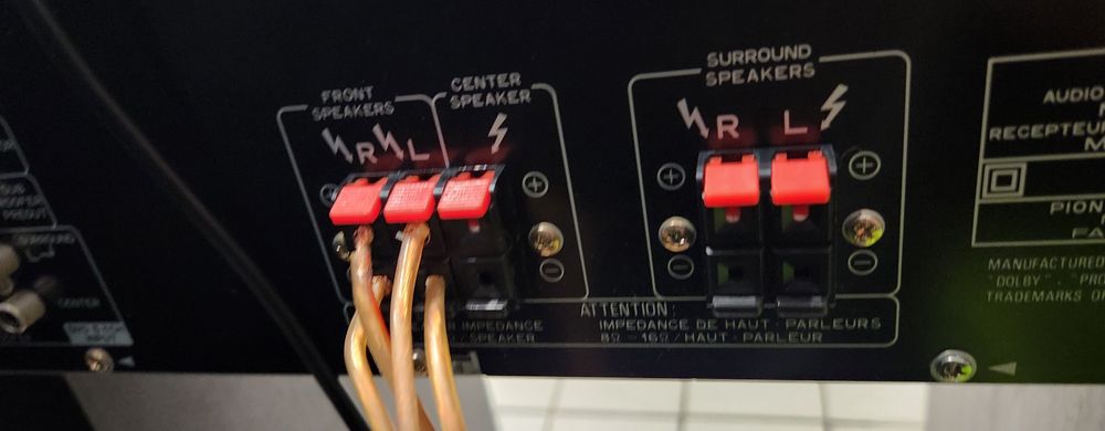 Receiver Pioneer + Cd-player Pioneer cu telecomandă