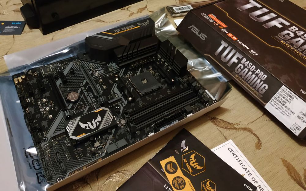 AMD Ryzen 5 5600x + Asus TUF B450 Pro Gaming