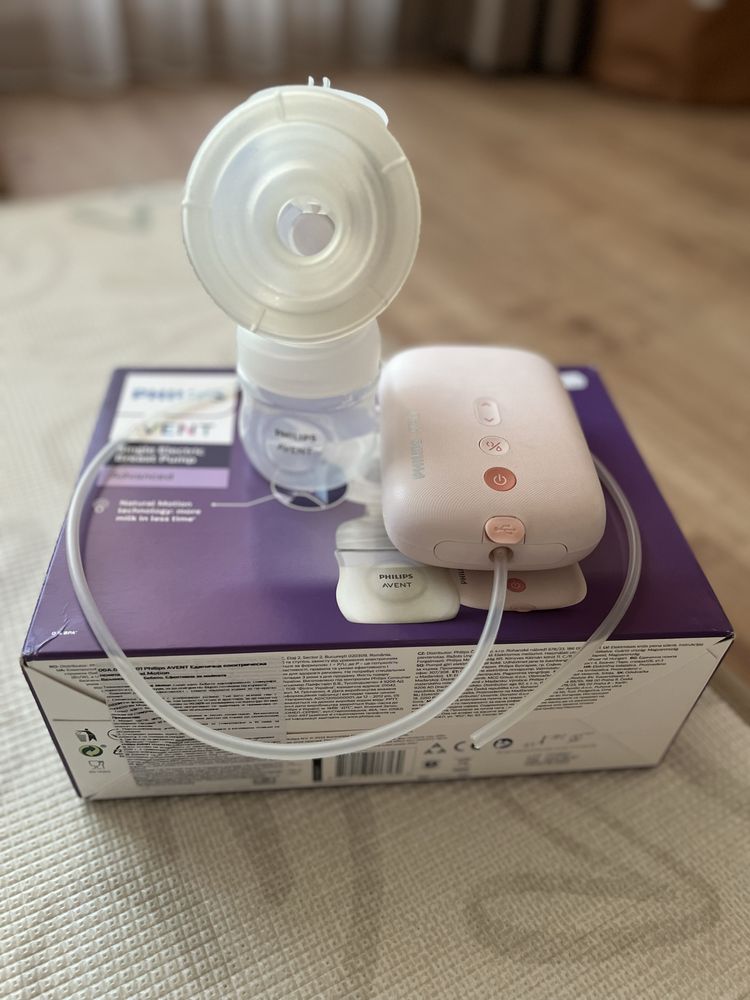 Единична електрическа помпа Philips Avent - Natural Motion + подаръци