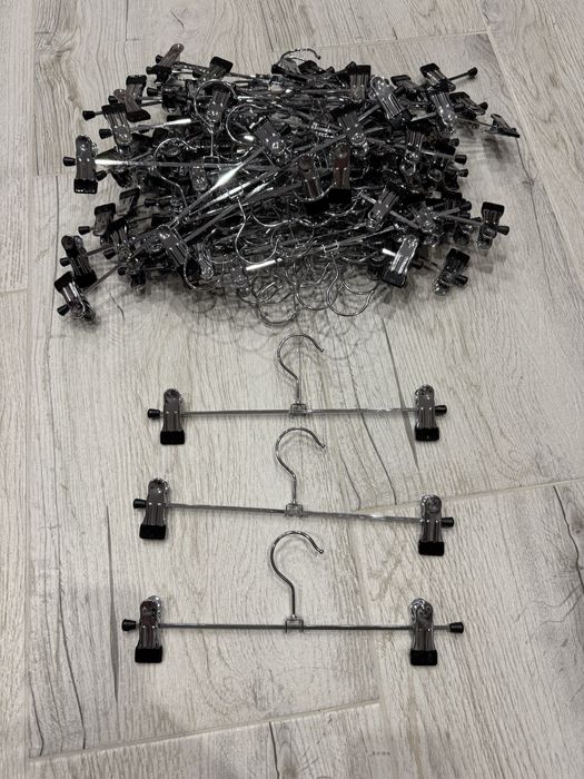 Закачалки за дрехи с щипки