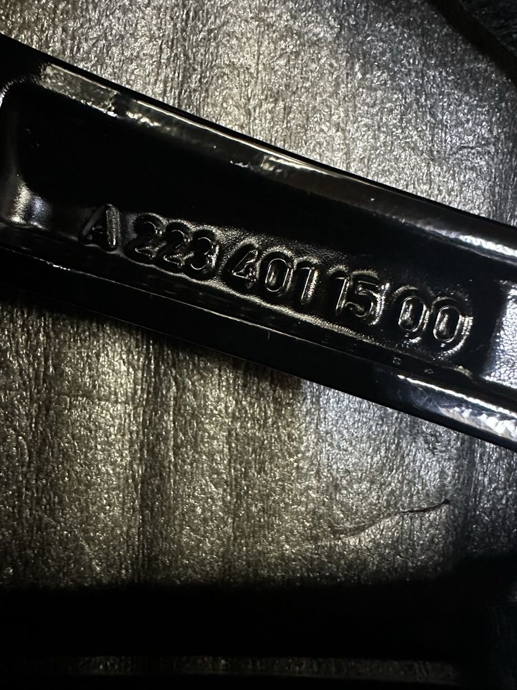 Jante Originale Mercedes Amg W 223 pe 20 cu anvelope vara !