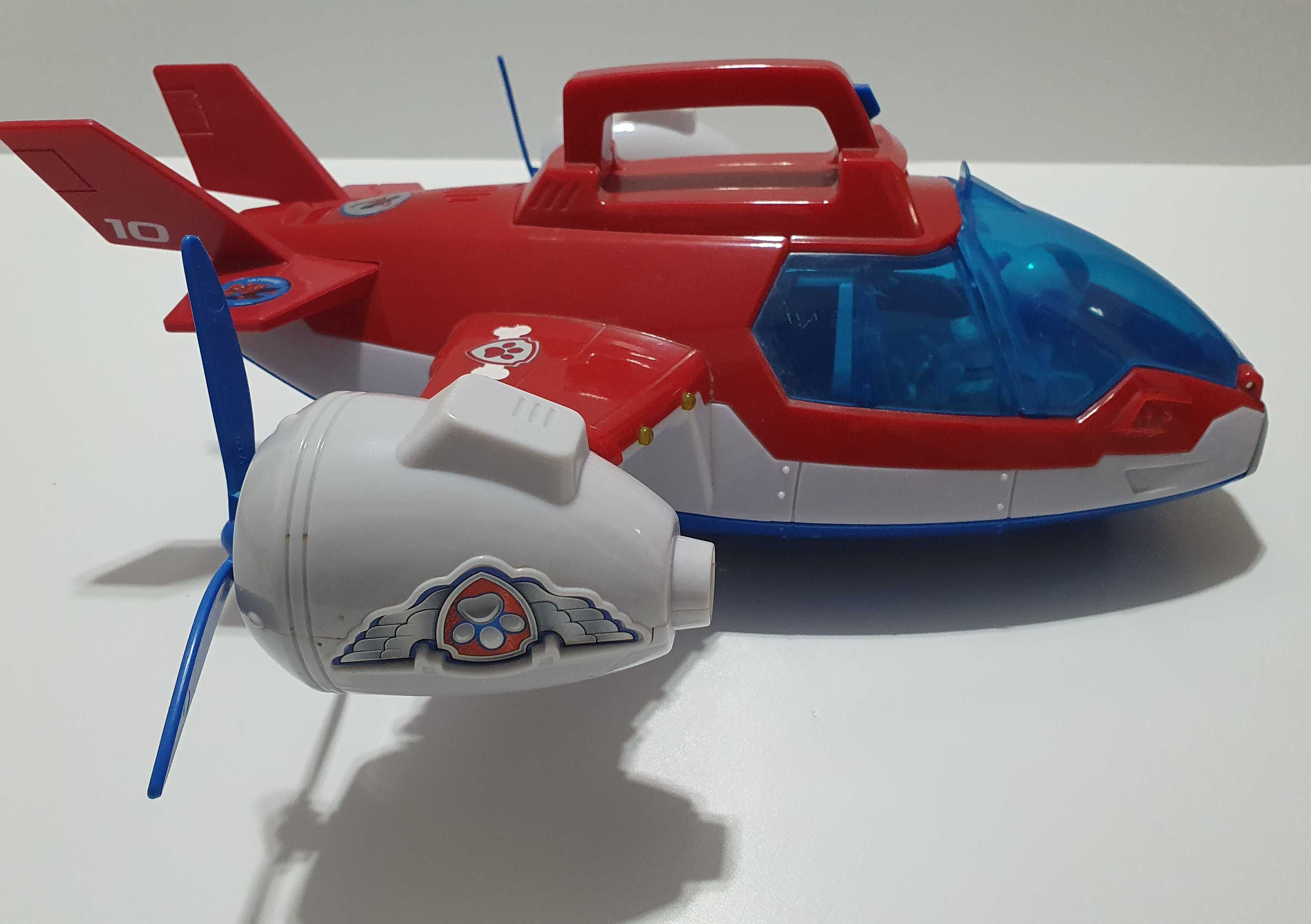 Jucarie avion aeronava Patrula catelusilor Paw Patrol sunete si lumini