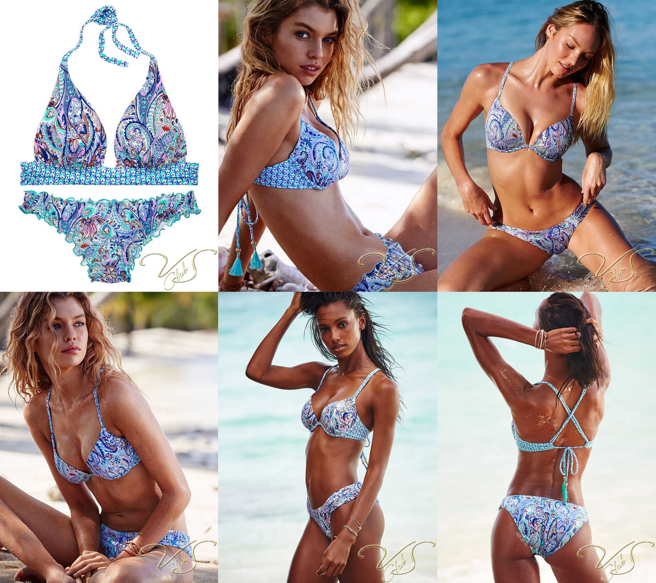 Costum Baie Push-Up VICTORIA’S SECRET 100% Original L