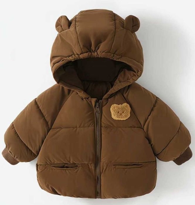 Зимный куртки подходит для мальчика и девочкам