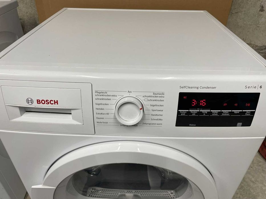 Сушилня Bosch Serie 6 AA+ 6 месеца пълна гаранция WTW85430