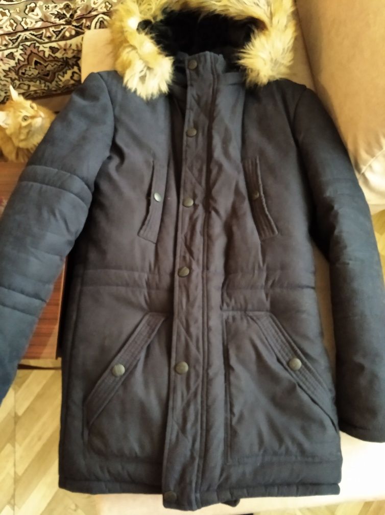 Куртка мужская зимняя,темно синего цвета