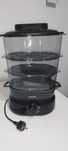 Aparat de gatit cu aburi Philips HD9126/00, 900 W, 9 l, Negru