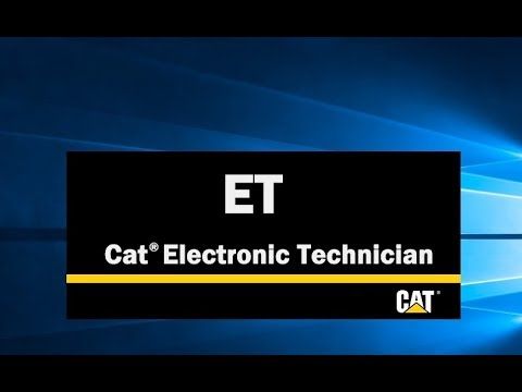 Caterpillar Electronic Technician (Cat ET 2019A)