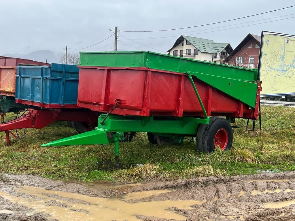 Remorca agricolă  basculabilă benăde 8 tone