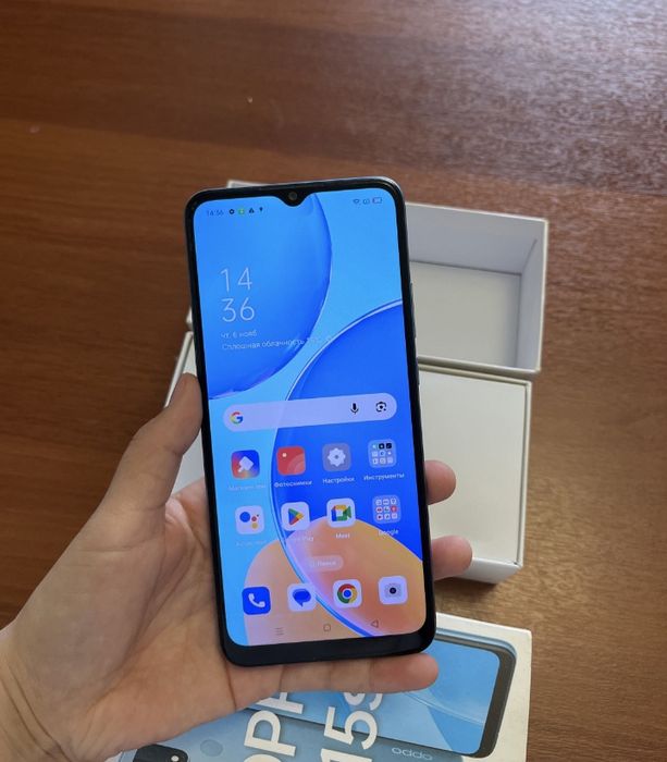 Oppo A15S 4/64 gb Lagoon blue