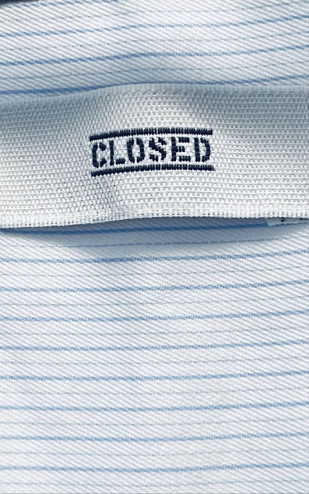 Скъпа риза модерно райе Closed