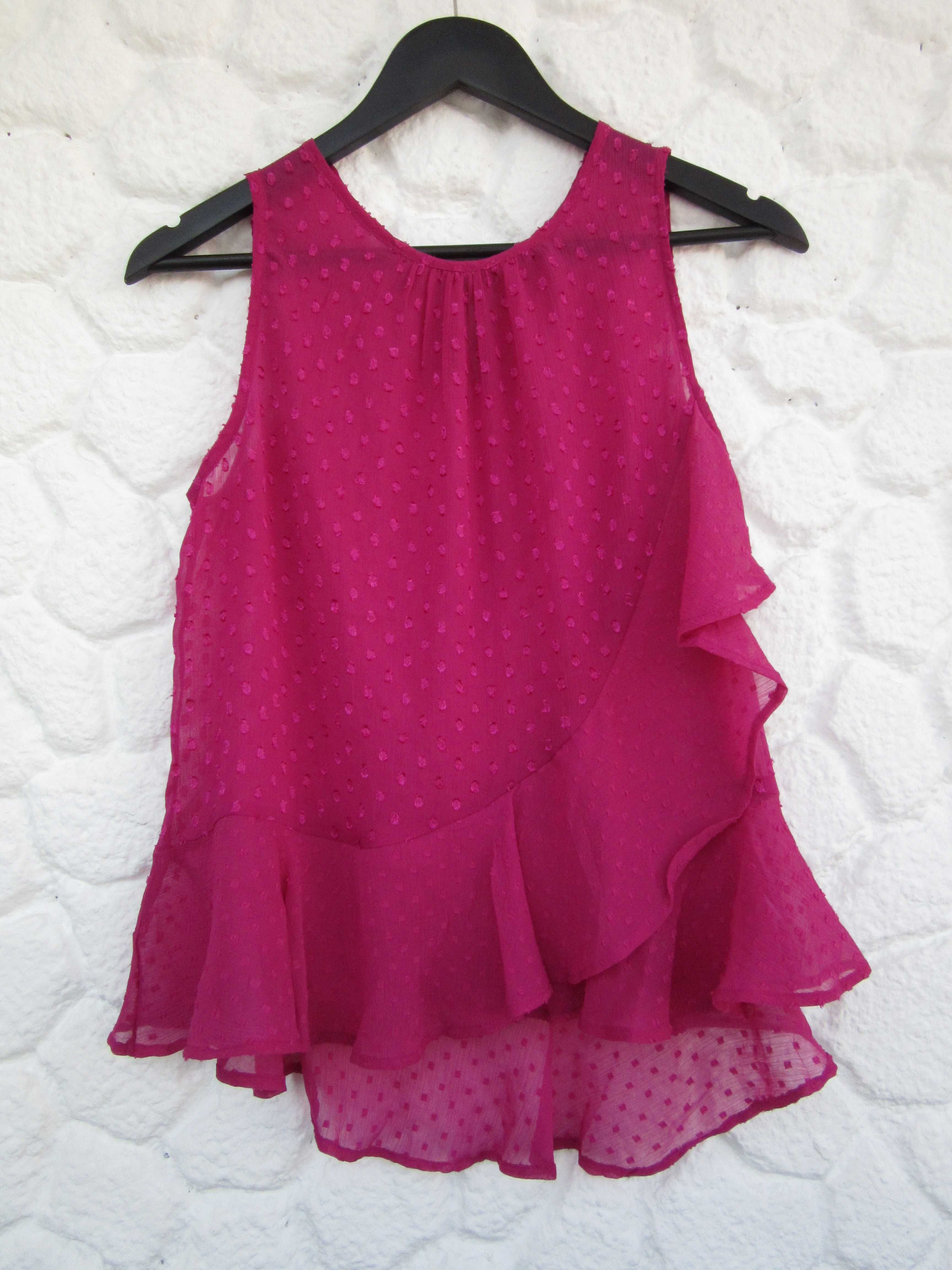 Sacou negru Basler top fucsia voalne