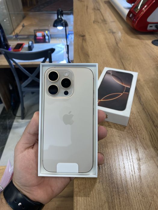 Айфон 16 про 128ГБ ЕАС 100% Desert Titanium