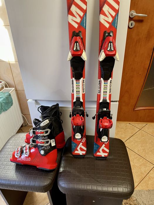 Schiuri copii 100 cm atomic rester xt cu clapari skiuri
