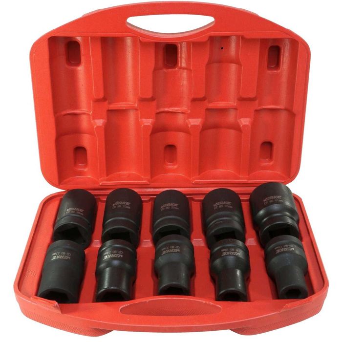 Trusa chei tubulare de forta impact mari 1" 1 tol 17-41mm (V39465)