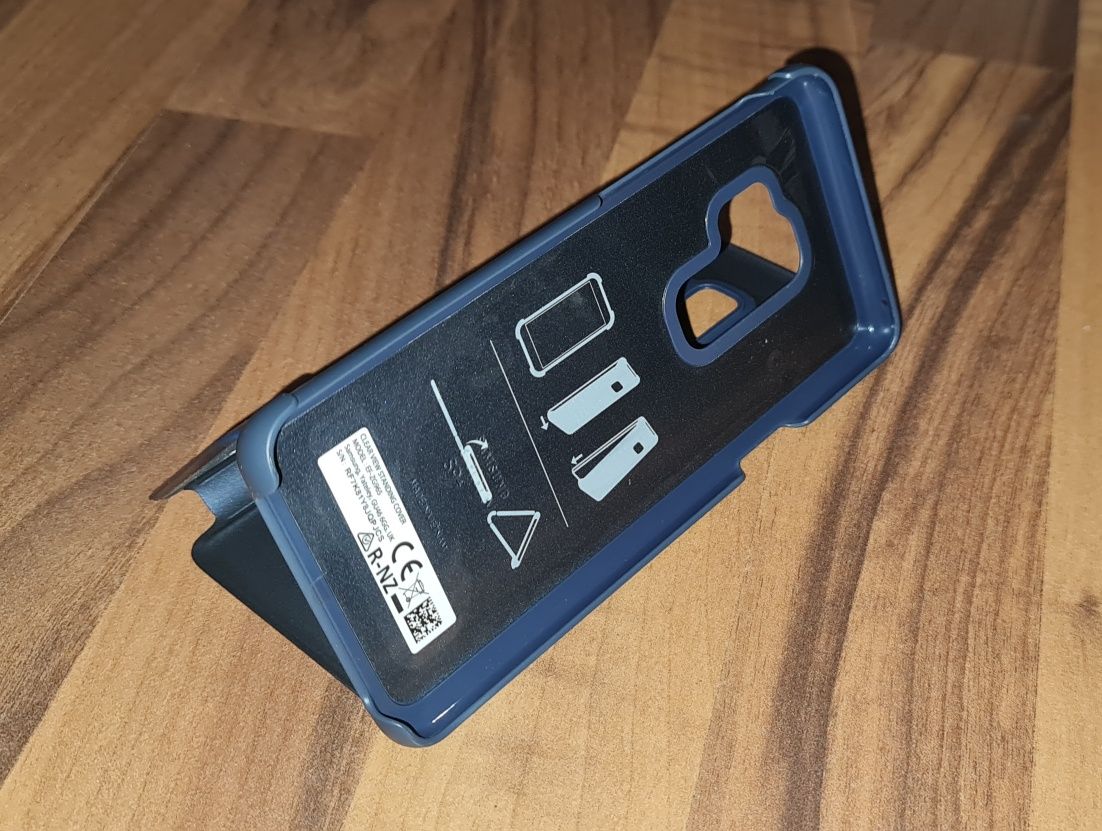 Husa smart activa originala Samsung Clear View Cover S9+ S9 Plus G965