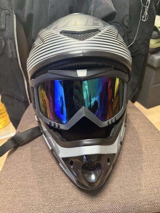 Helmet DownHill black S/M