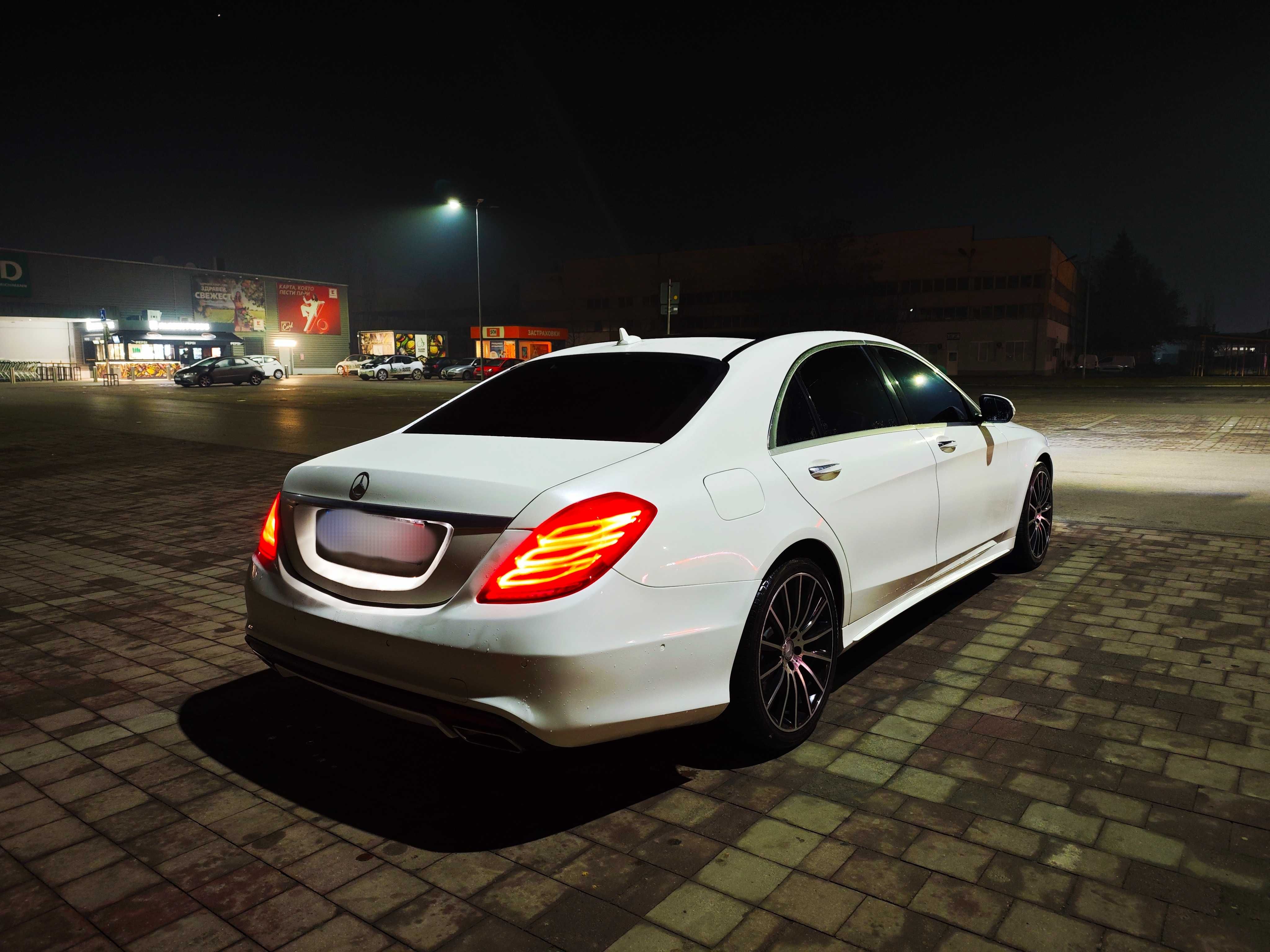 Автомобил Mercedes S550 под наем с включен личен шофьор