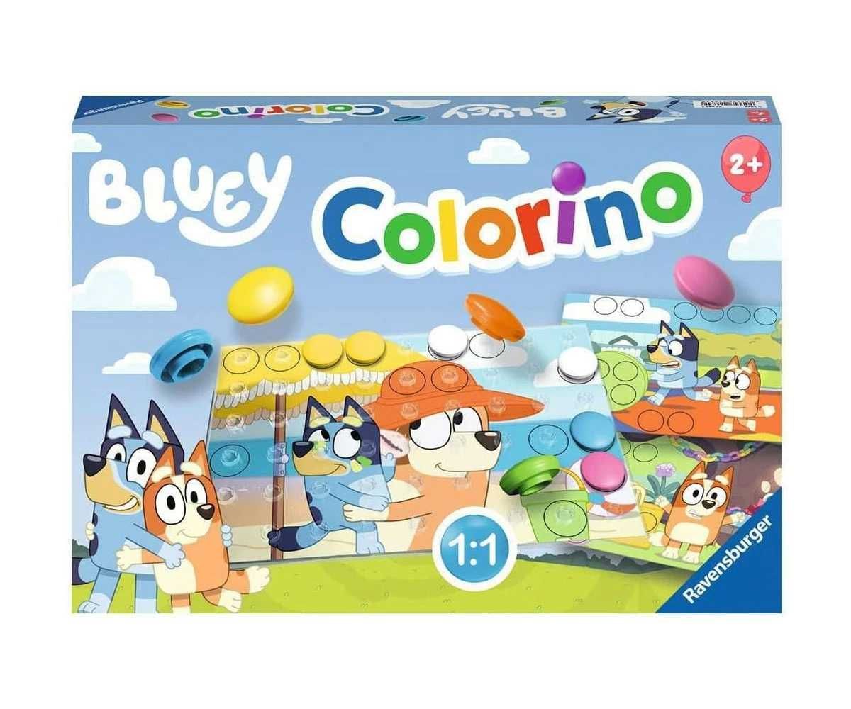 Настолна игра Ravensburger - Колорино Блуи и Бинго, Blue andi Bingo