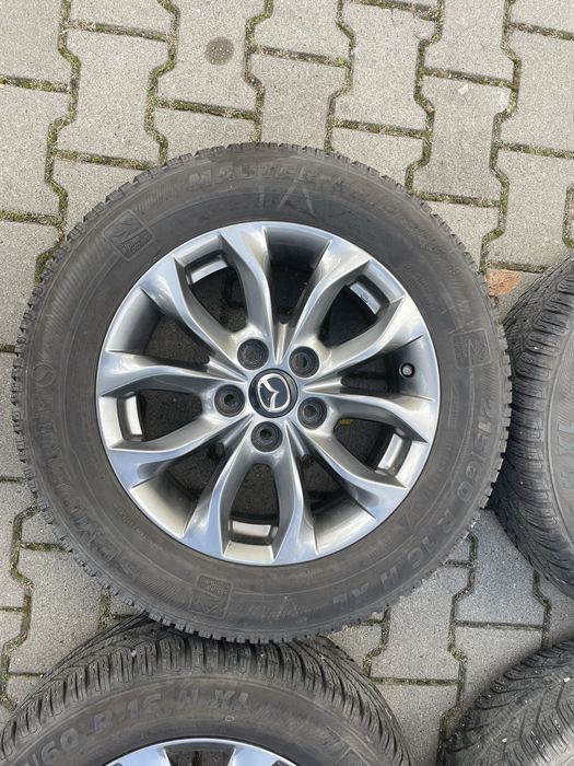 Jante originale Mazda CX-3, 5x114.3 + anvelope iarna 215/60R16