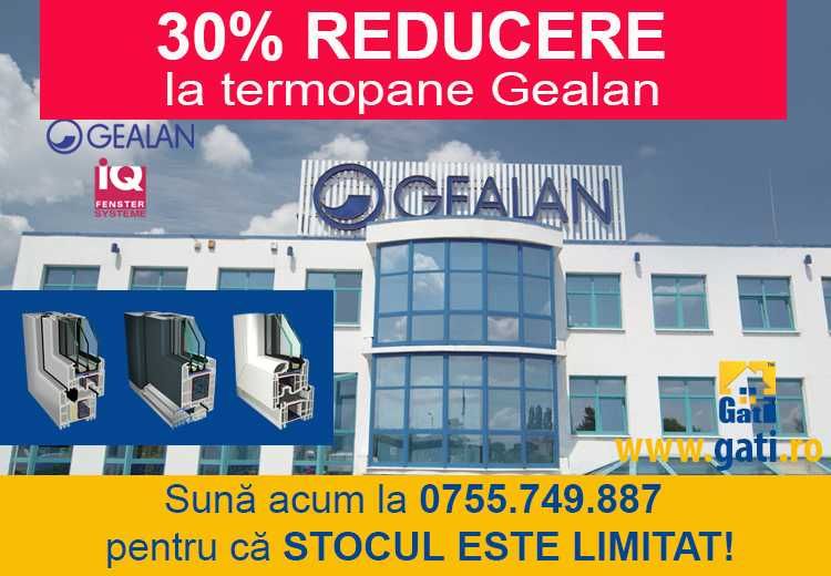 Fabrică TERMOPANE GEALAN - Acum 30% REDUCRE în Bolintin Vale