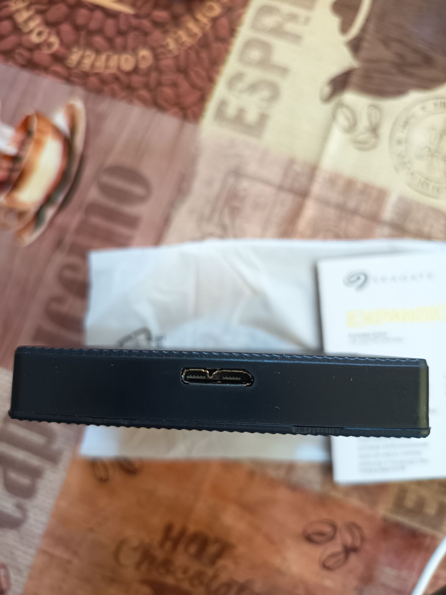 Външен хард диск Seagate Expansion Portable 2TB, USB 3.0, Black