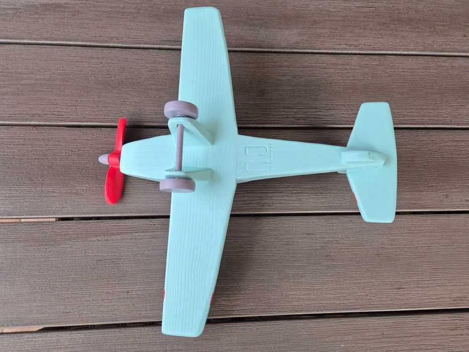 Avion din lemn jucarie unicat