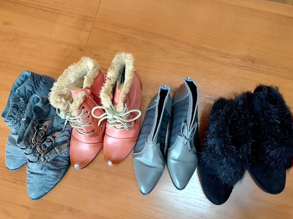 4 чифта дамски боти, 36 номер