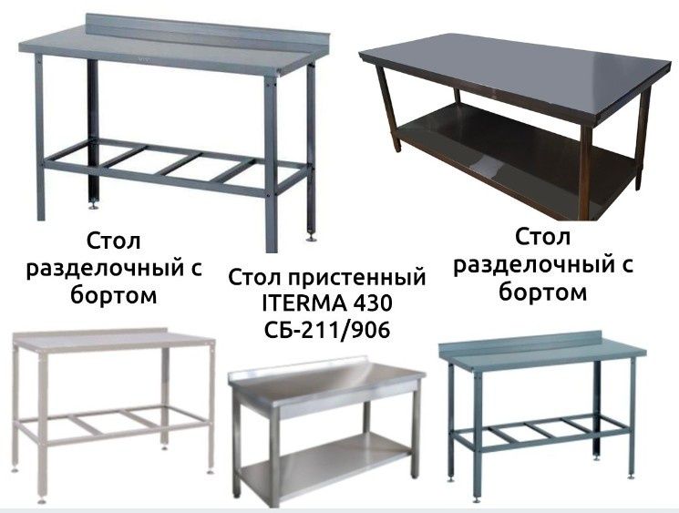 Стол Из Нержавейки С Бортиком Полка Настенная Гастроемкость gn 1 1 ЖМИ