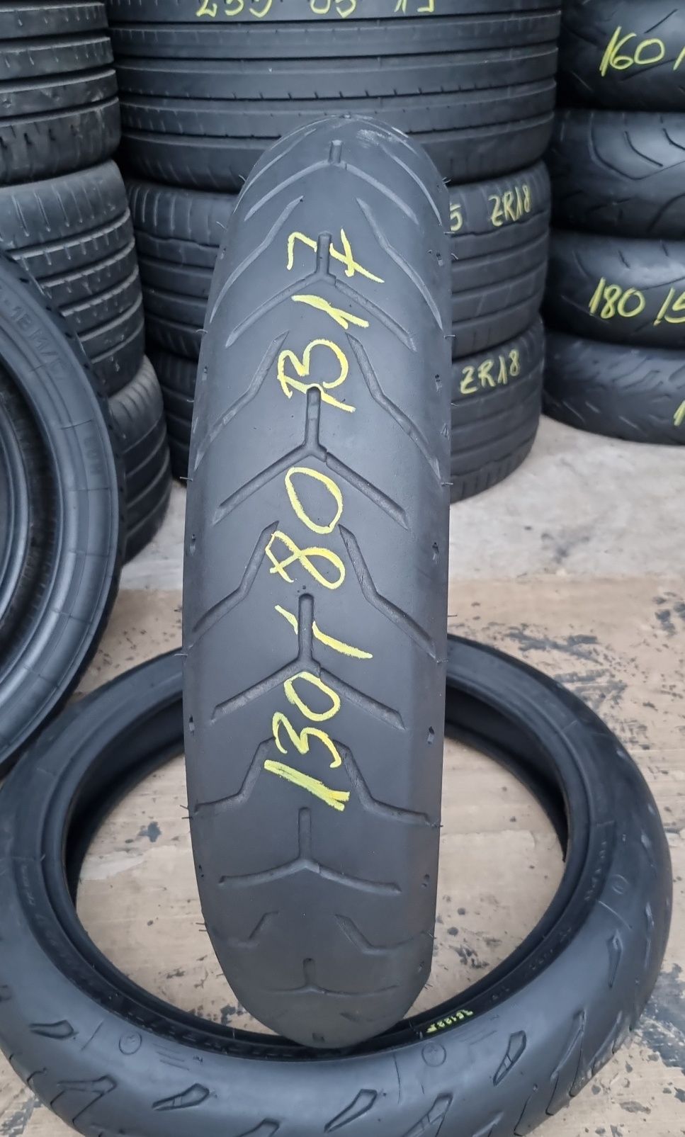 1 Anvelopa Moto Dunlop 130/80 B17 DOT0222 Impecabilă.