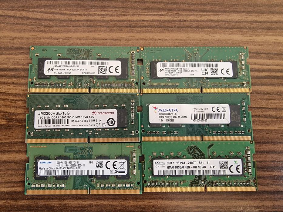 RAM памет DDR2,3,4